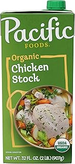 Pacific Foods Organic Chicken Stock, 32 oz Carton