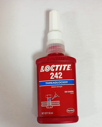 Henkel 242 50ml Threadlocker Medium Strength Glue by Loctite – 1.69 Ounces, Metal, Blue, Model 9619778