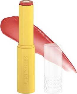Burt's Bees Tinted Boosted Balm with Beeswax, Rose Knows, 0.16 oz. Tube