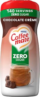 Nestle Coffee mate Chocolate Creme Sugar Free Powder | Coffee Creamer | Pack of 6