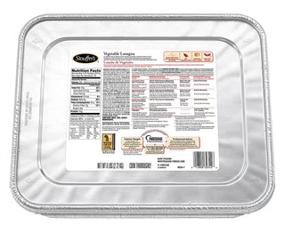 Vegetable Lasagna by Stouffer's – 96 oz, Pack of 4