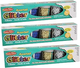 Charles Leonard Creative Arts™ Glitter Set, 6 Per Pack, 3 Packs