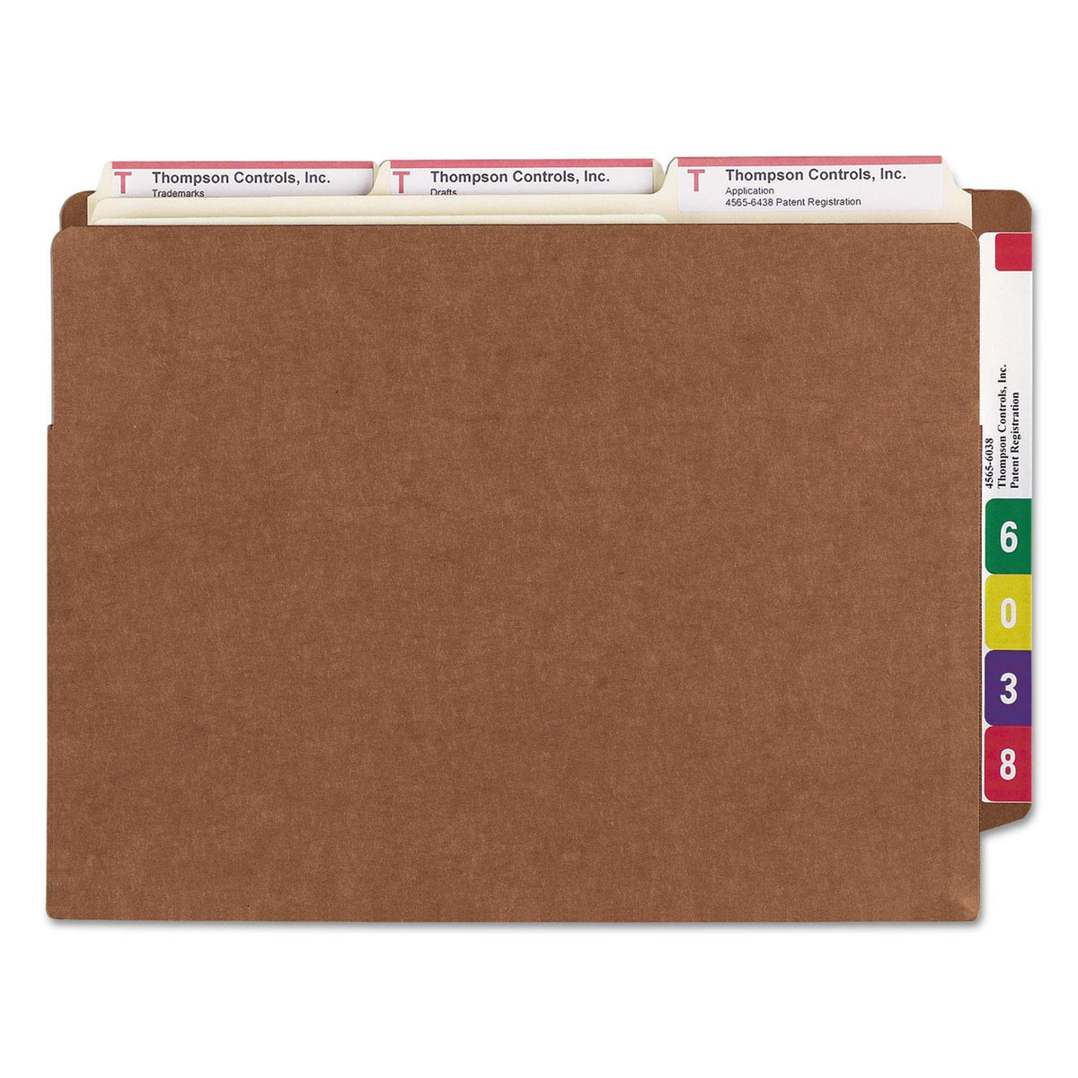SMEAD 1 / Extra Wide Letter / Redrope File Jackets & File Pockets