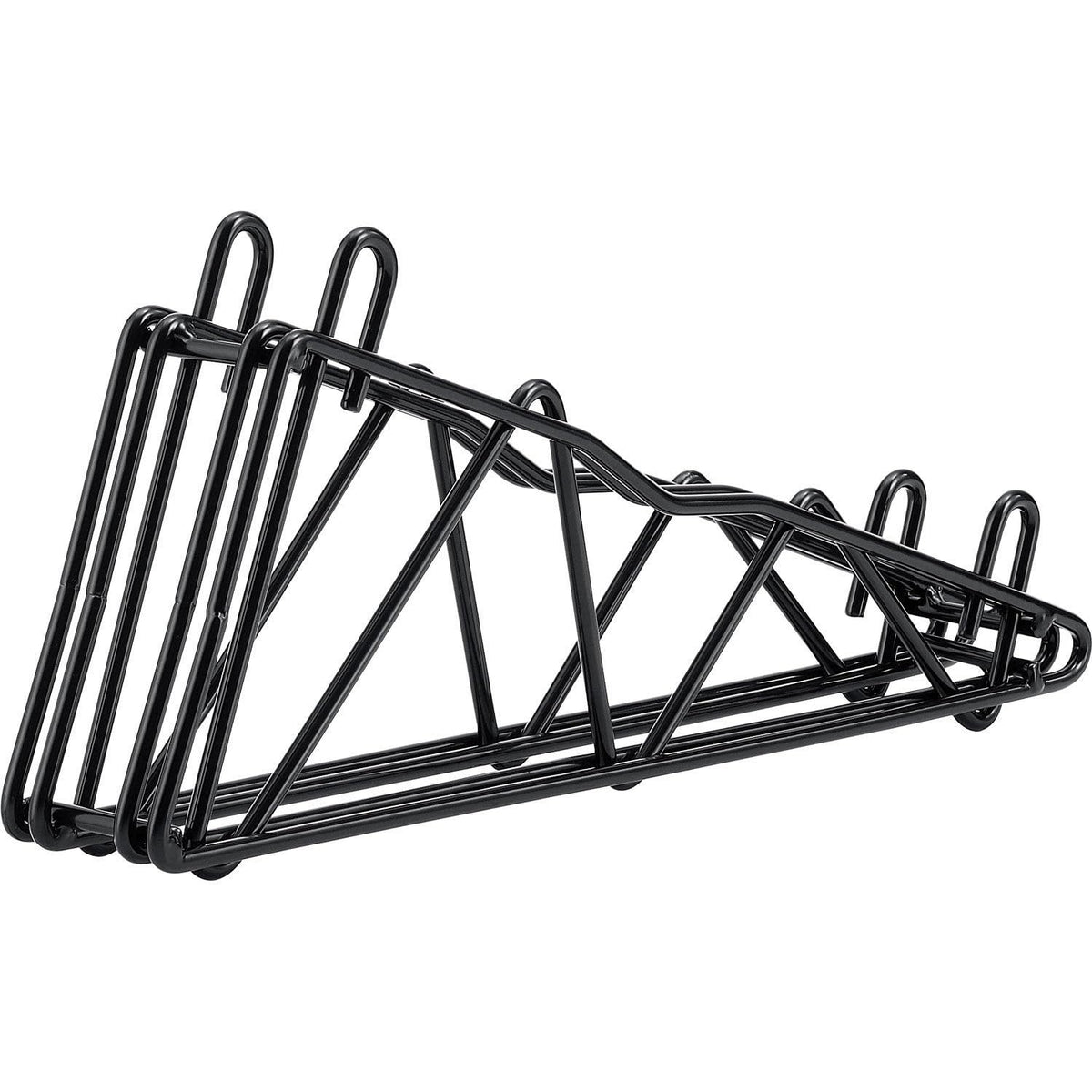 14" Double Arm Shelf Bracket Black Epoxy by Nexel – Steel, Black, Model DAB14B