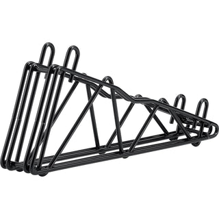 14" Double Arm Shelf Bracket Black Epoxy by Nexel – Steel, Black, Model DAB14B
