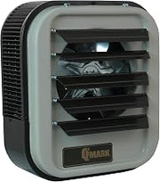 Qmark 3.7/5kW Electric Unit Heater, 1 or 3-Phase, 208/240V, Industrial Style, Fan-Delay, Auto Reset, Portable, 3700/5000W, 3.7/5kW, 5000W Output