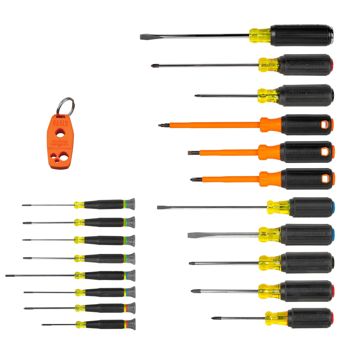 KLEIN TOOLS 20-Piece / Muliti / 1 Screwdriver Sets