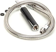 Fisher 2918 Replacment Pre-Rinse Hose, with handle, 44" long, brass