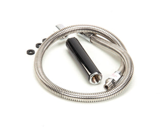 Replacment Pre-Rinse Hose by Fisher – 1-(Pack), Brass, Black, Model 2918