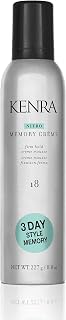 Kenra Nitro Memory Crème 18 | Firm Hold Crème Mousse | 3 Day Style Memory | 1st Nitrogen Crème Mousse | No Stick Application | All Hair Types
