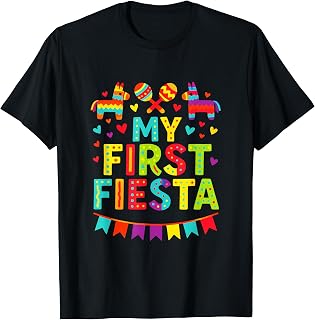 My First Fiesta - Mexican Birthday Party T-Shirt