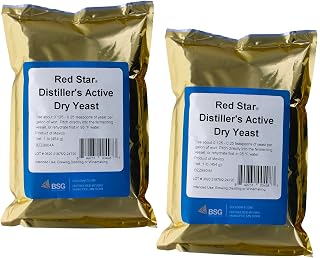 Red Star Dady 9804 Distillers Active Dry Yeast, 1lb (2 Pack)