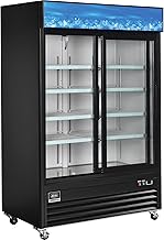 Nexel Merchandiser Display Refrigerator, 45 Cu. Ft. Capacity, 8 Shelves