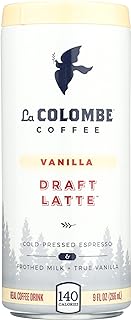 La Colombe Coffee Vanilla Draft Latte, 9 Fl Oz (Pack of 12)