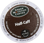 Green Mountain Coffee Roasters Green Mountain Coffee, Half-Caff, Single-Serve Keurig K-Cup Pods, Medium Roast Coffee, 48 Count (2 Boxes of 24 Pods)