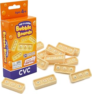 Junior Learning CVC Bubble Boards, Multicolor (JL682)