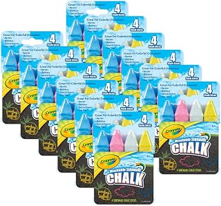 Crayola Sidewalk Chalk 4/Pkg, Multi
