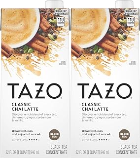 TAZO Chai Tea Latte Concentrate 32 Oz (2x32 Oz)