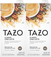 Chai Tea Latte Concentrate 32 Oz (2x32 Oz) by TAZO – 32 Fl Oz (Pack of 2), Model COMINHKG118972