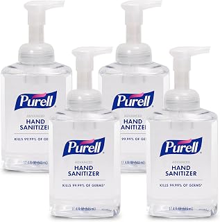Purell Hand Sanitizer Foam Pump Bottle 4ct x 17.4 fl oz- 5010-04
