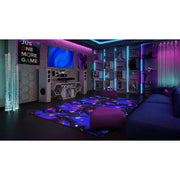 Fluorescent Space Explorer 4' x 6' Area Rug by Joy Carpets – 4' x 6' (Rectangular), Nylon, Fluorescent, Model 43N