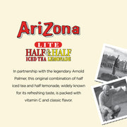 Arnold Palmer Half and Half - Big Can by AriZona – 22 Fl Oz (12 Pack), Pack of 12