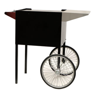 Manufactured Fun Professional Series Medium Popcorn Cart for 6 and 8-Ounce Poppers by Paragon – Medium, 8.0 ounces, Alloy Steel, Black, Model 3070710