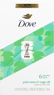Dove Beauty Bar Soap, Palo Santo & Sage Oil, I 6 Count 3.75 oz