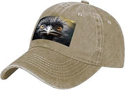 Classic Emu Baseball Cap Everyday Premium Dad Hat Vintage Washed Cotton Caps Adjustable Denim Hats