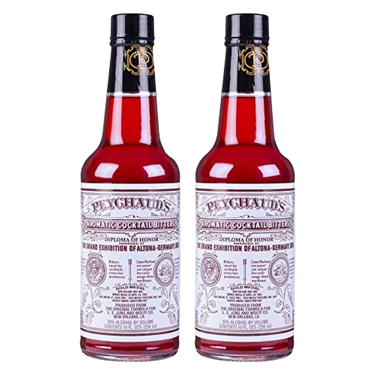 Aromatic Cocktail Bitters - 10 Ounce Bottle - PACK OF by PEYCHAUD'S – 10 Fl Oz (Pack of 2), Pack of 2