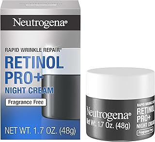 Neutrogena Rapid Wrinkle Repair Retinol Pro+ Night Cream, 1.7 oz