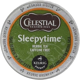 Celestial Seasonings Sleepytime Herbal Tea K Cup 48 Count Case for Keurig Brewers
