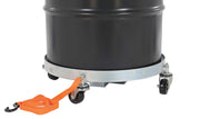 Multipurpse Quad Drum Dolly 900lb by Vestil – One Size, Blend, Multicolor, Model DRUM-QUAD-H