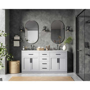 Alden Bathroom Vanity Grey by Lighting Design – Wood, Grey, Model VF29772DGR