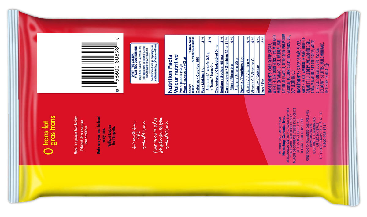 Super Nibs Cherry Flavored (623g / 22oz per pack) by Twizzlers – 22 Ounce (Pack of 1), Red, Model 092021-v5