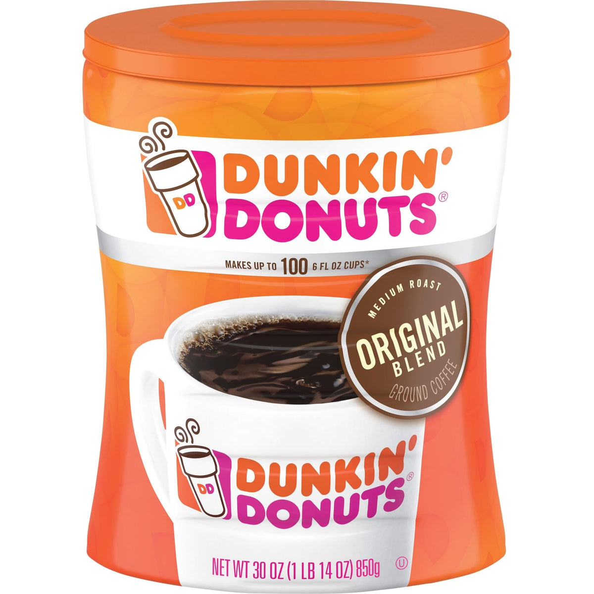 Dunkin' Original Blend / 30 Ounce (Pack of 4) / coffee Ground Coffee