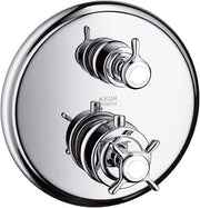 hansgrohe Thermostat UP Axor Montreux F Set chrom mit Absperr u.Umstellventil 16820000