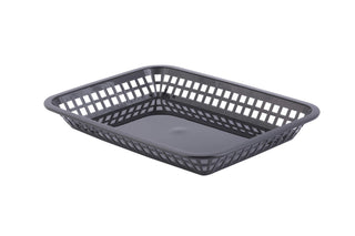 Recipe Black Basket 11.75X8. by Tablecraft – Plastic, Pack of 36, Model 1079BK