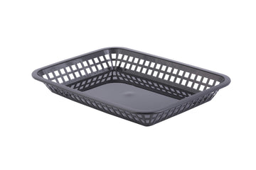 Recipe Black Basket 11.75X8. by Tablecraft – Plastic, Pack of 36, Model 1079BK