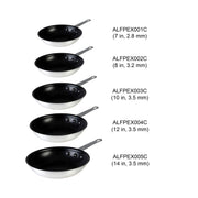 Thunder Group Bk/Silver / 7 IN / Music Woks & Stir-Fry Pans