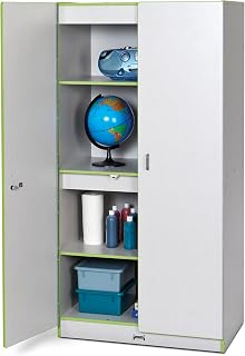 Jonti-Craft Rainbow Accents 5950JC130 Storage Cabinet - Key Lime Green