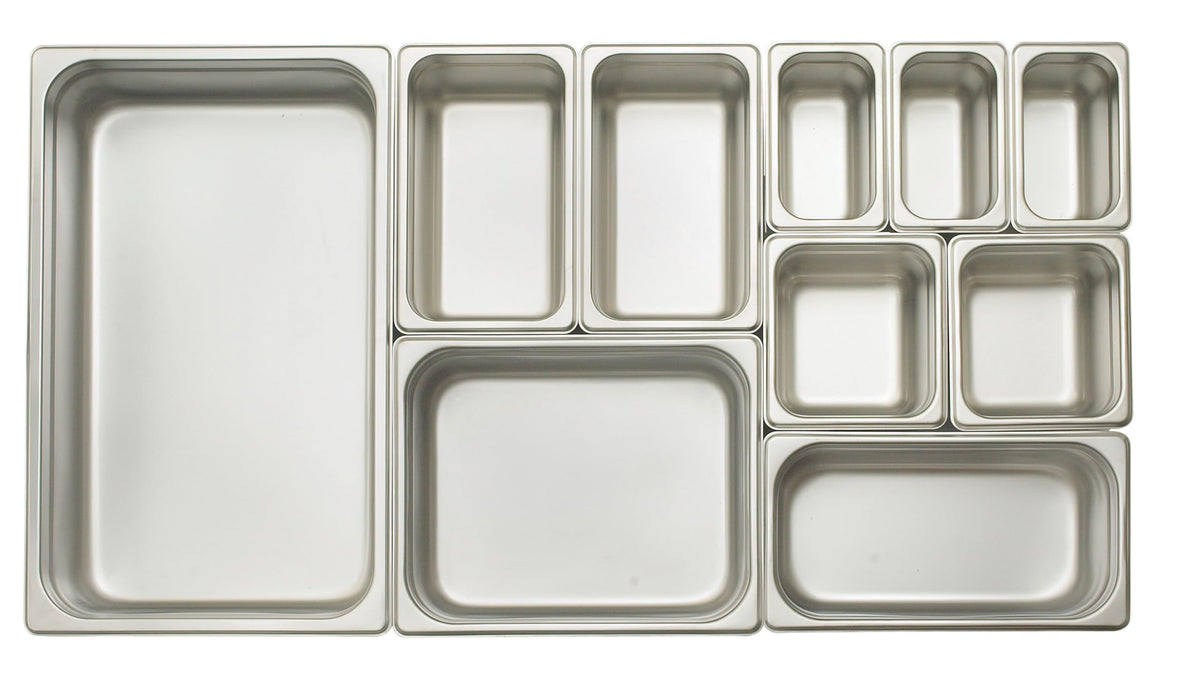 Winco 6" Deep / 24 / Silver Storage & Transport