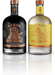 Lyre's Espresso Martini Non-Alcoholic Set (Pack of 2) | Coffee Originale (Coffee 'Liqueur' Style) & White Cane (White Rum Style) | Award Winning | 23.7 Fl Oz