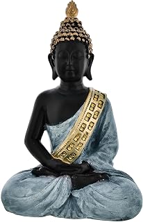 Balaji Craft bki Buddha Statue for Home Décor, Showpiece for Living Room, Sculpture for Table Décor, (26 X 18 CM) O6