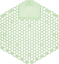 Fresh Products Wave 3D Urinal Screen Deodorizer, Herbal Mint, 10 packs | Anti-Splash Shield For Men Bathroom, 30-Day Odor Control With Beneficial Bacteria, Easy Double-Sided Install, Made In USA