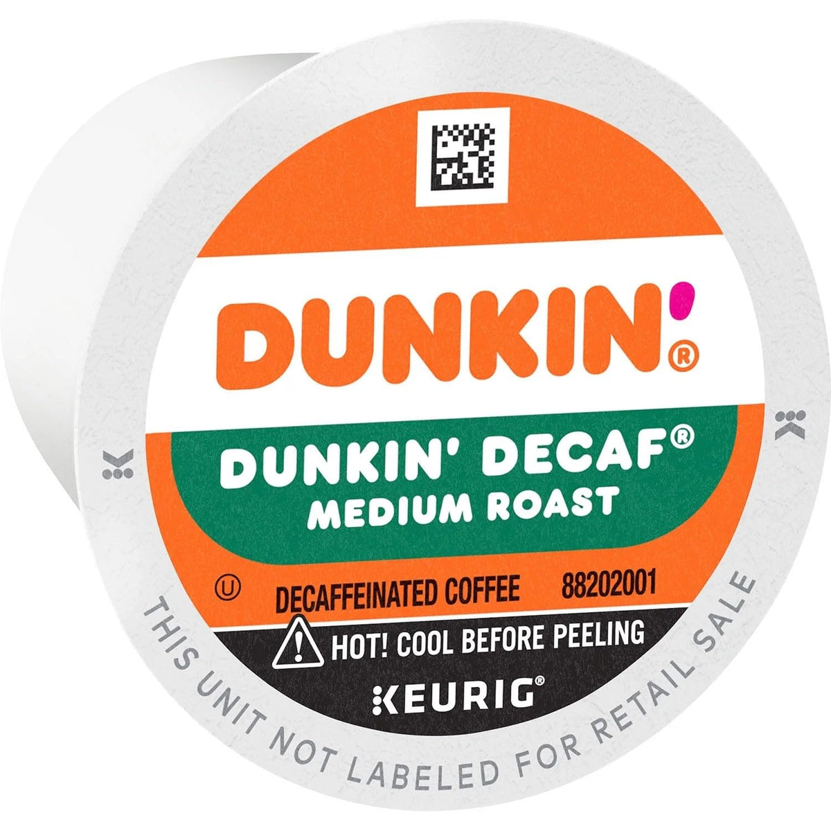Donuts Original Blend Decaf K Cup Pods by Dunkin' – 54 Count (Pack of 1), Model Dunkin' Donuts