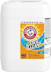 plus OxiClean Liquid Laundry Detergent Professional by ARM & HAMMER – 640 Fl Oz (Pack of 1), Model 33200-94244