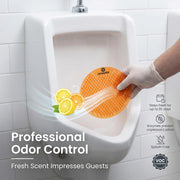 Splash Free Urinal Screen by AirWorks – 1 Count (Pack of 10), Blend, Purple Vineyard, Model AWSFUS234-BX