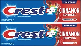 Crest Cinnamon Toothpaste, 6 Ounce, Pack of 2