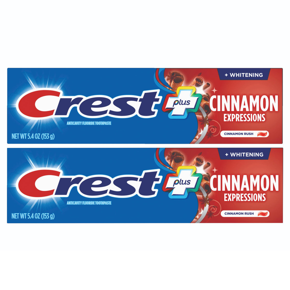Crest Cinnamon / 6 Ounce (Pack of 2) / 1 Toothpaste